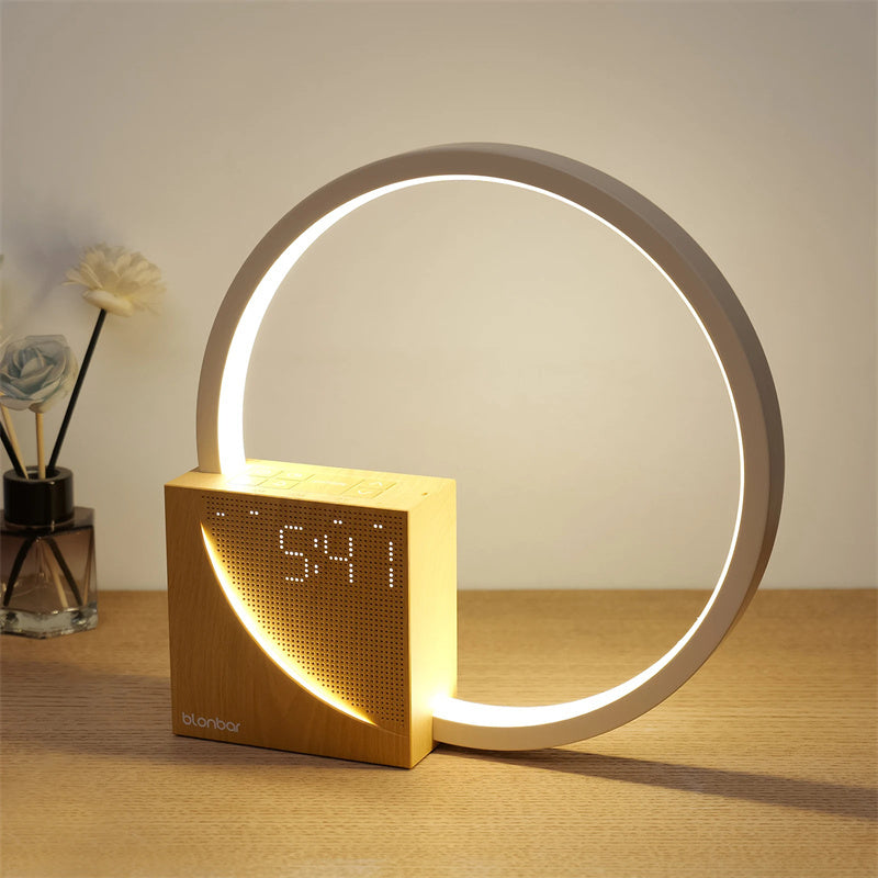 Bedside Lamp Touch | Table Lamp With Sounds | Alarm Clock | Home Decor Lamp