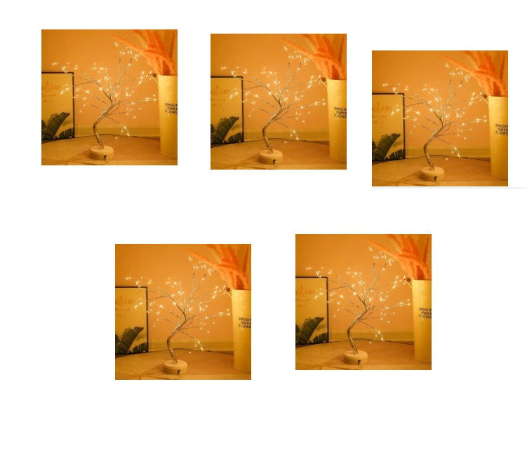LED Tree, Led Copper Wire Light Bedroom Light
